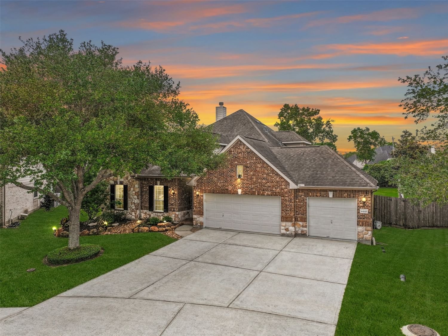 Real estate property located at 4440 Chestnut, Harris, Autumn Lakes Sec 01, Friendswood, TX, US