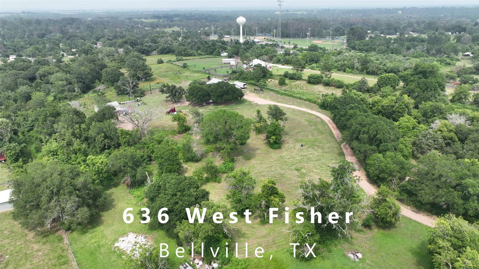 Real estate property located at 636 Fisher, Austin, Bellville, TX, US