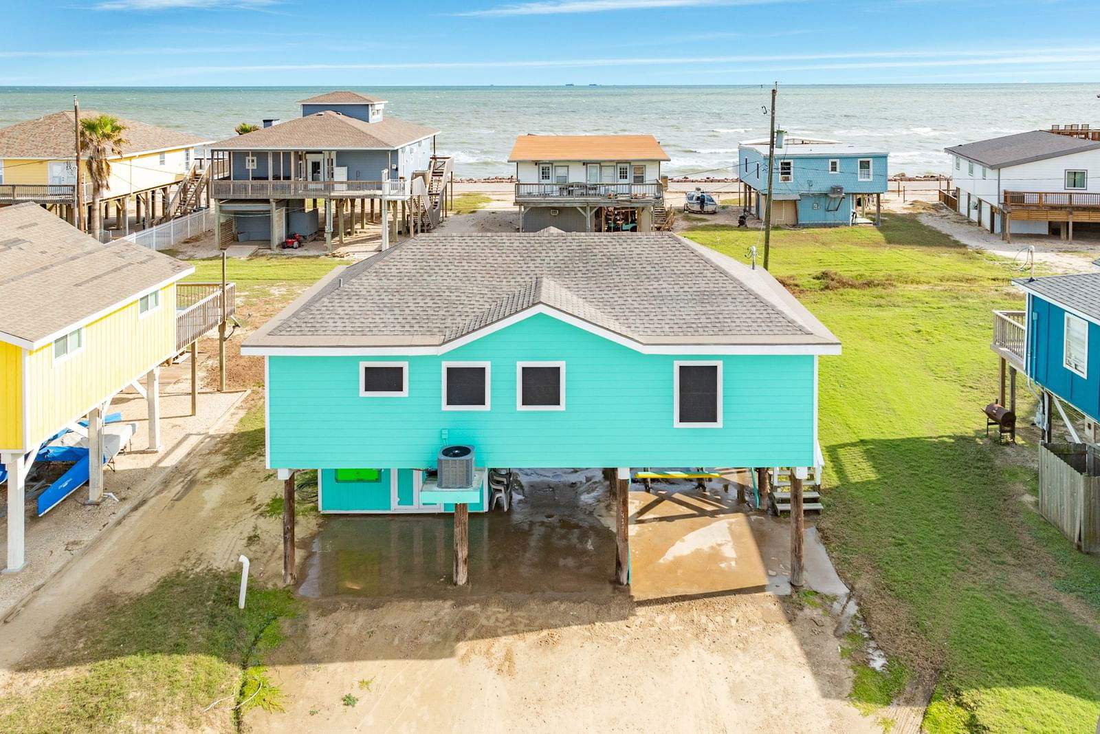 Real estate property located at 411 Seashell, Brazoria, Surfside Townesite, Surfside Beach, TX, US