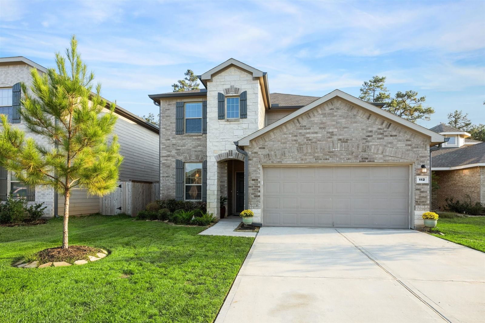 Real estate property located at 112 Chestnut Gate, Montgomery, The Pines at Seven Coves, Conroe, TX, US