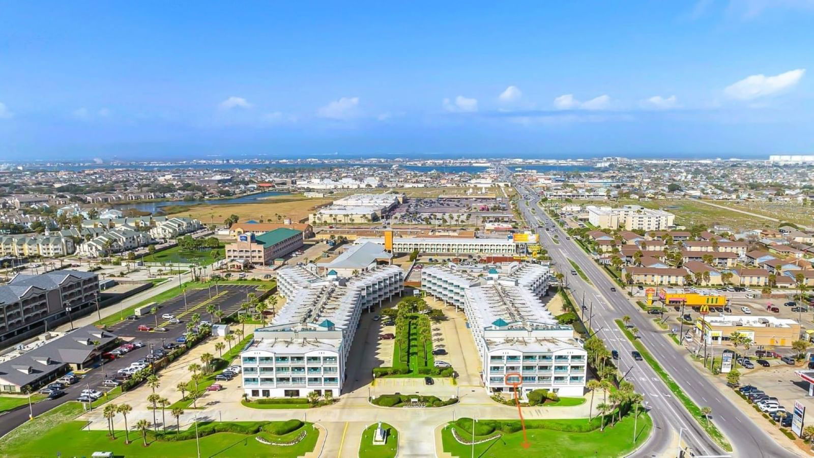 Real estate property located at 6102 Seawall #101, Galveston, Casa Del Mar Condo, Galveston, TX, US