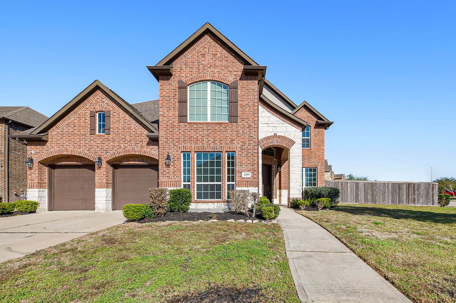 Real estate property located at 2201 Hannah Creek, Harris, Riverstone Ranch/Clear Crk Sec, Pearland, TX, US