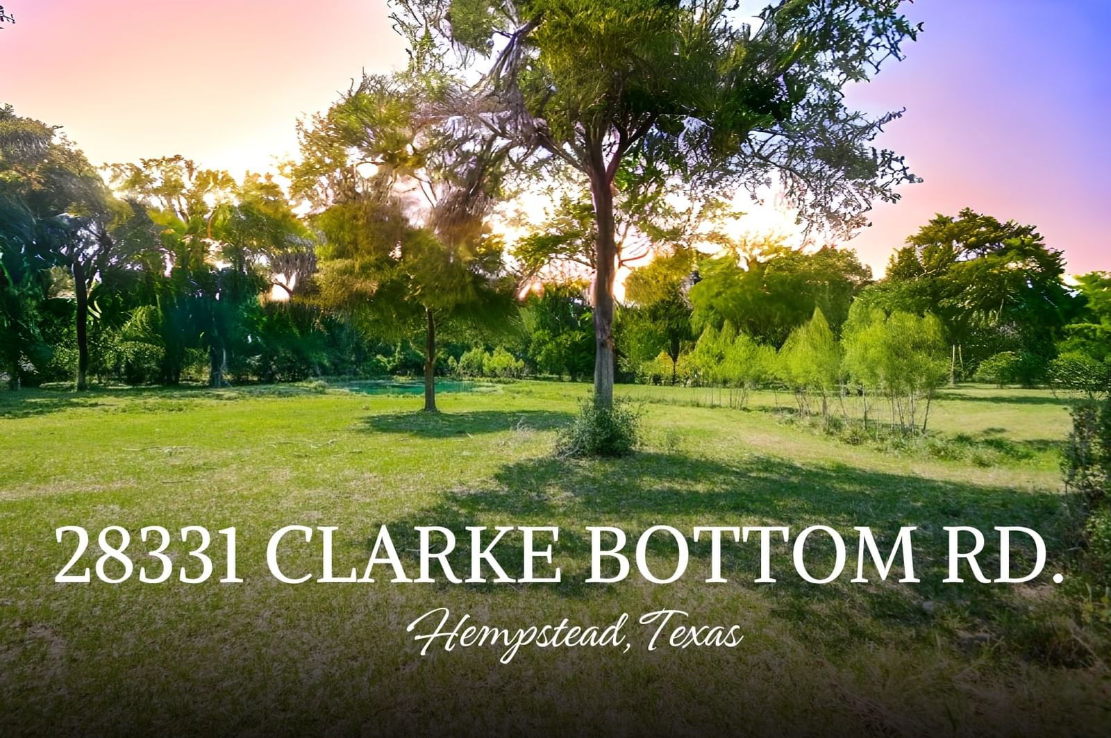 Real estate property located at 28331 Clarke Bottom, Waller, FIFE FARMSTEADS, Hempstead, TX, US