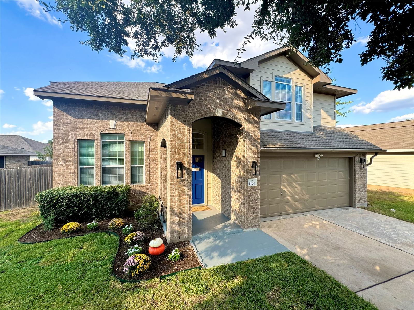 Real estate property located at 1404 Laguna, Williamson, Enclave At Brushy Creek Sec 01, Hutto, TX, US