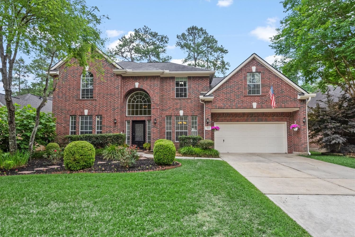 Real estate property located at 4814 Scenic Woods, Harris, Mills Creek Village, Kingwood, TX, US