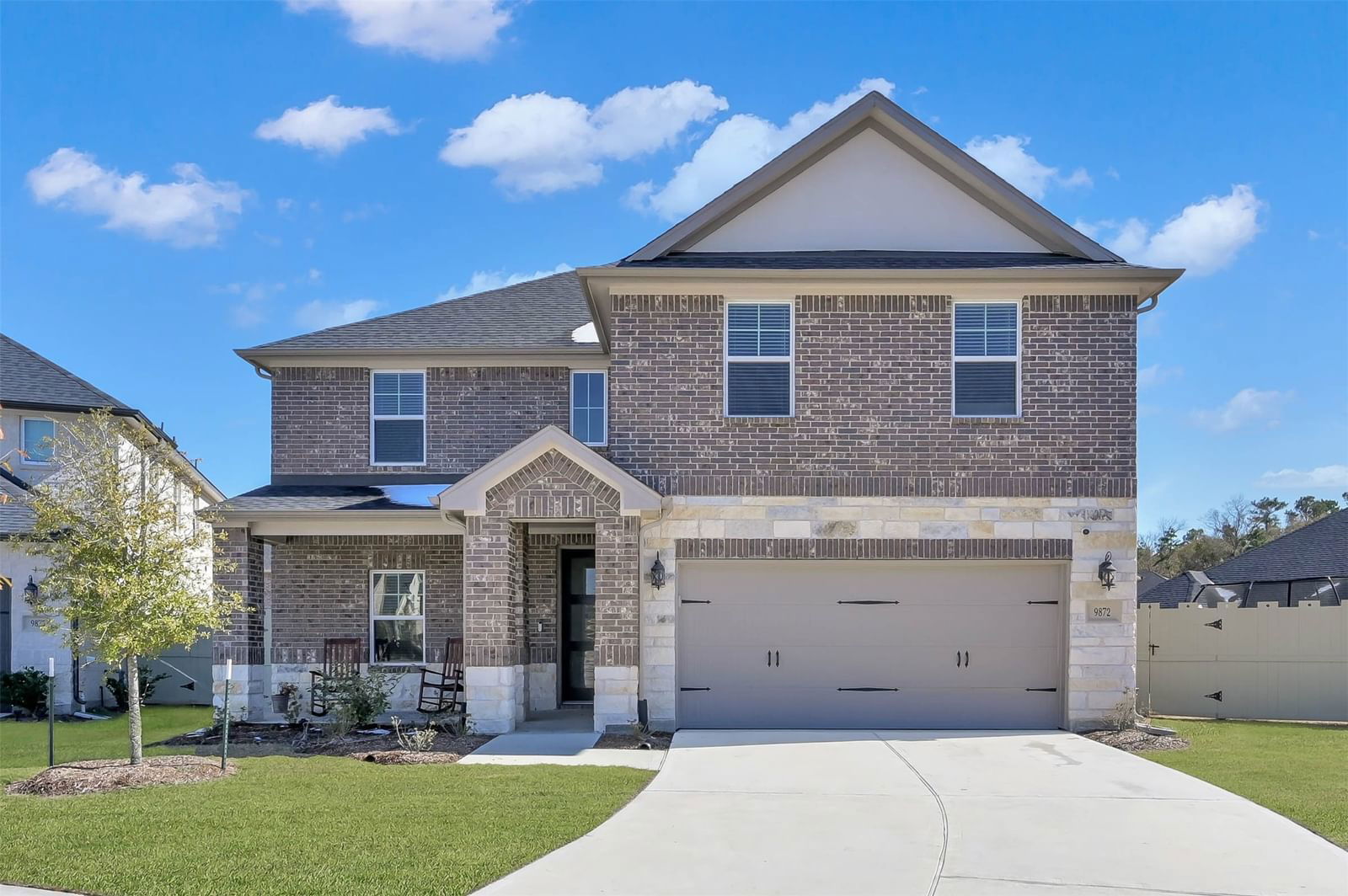 Real estate property located at 9872 Pearly Everlasting, Montgomery, Harper's Preserve, Conroe, TX, US