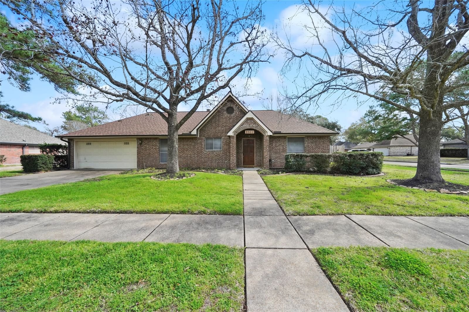 Real estate property located at 3302 Sansford, Harris, Westfield Sec 01, Katy, TX, US