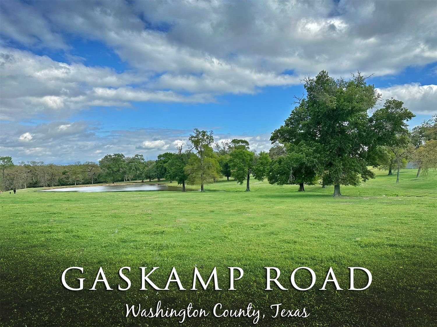 Real estate property located at - Gaskamp, Washington, B F Sanders Survey, Washington, TX, US