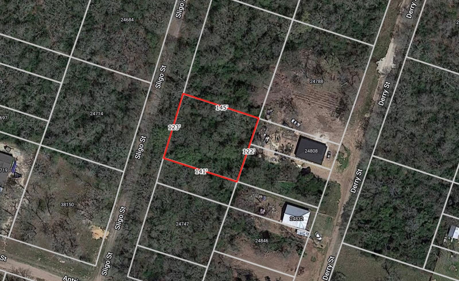 Real estate property located at Lot N 120'3 Sligo, Waller, Rolling Hills 6, Waller, TX, US