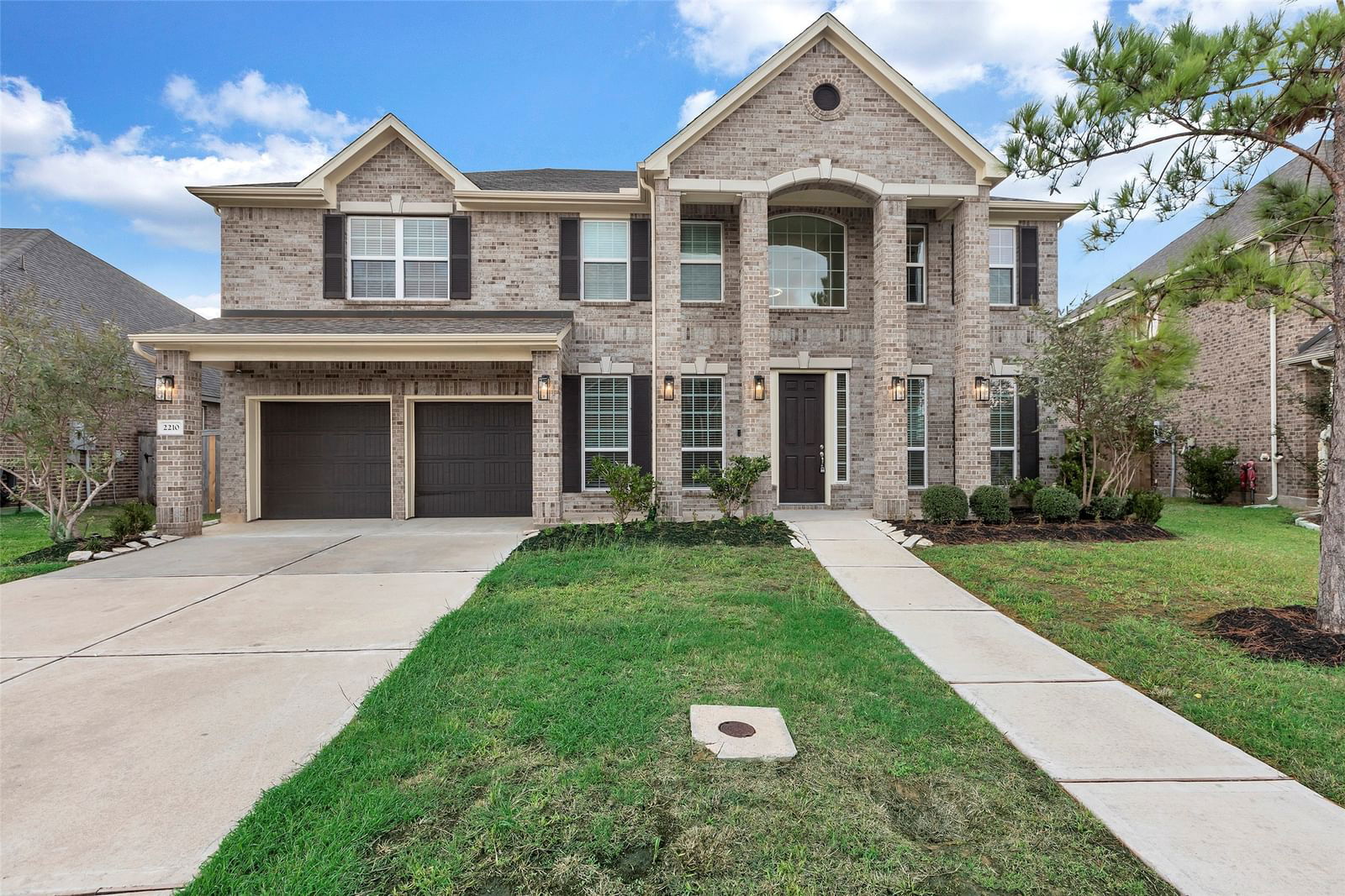 Real estate property located at 2210 Briarstone Bluff, Harris, Riverstone Ranch/Clear Crk Sec, Pearland, TX, US