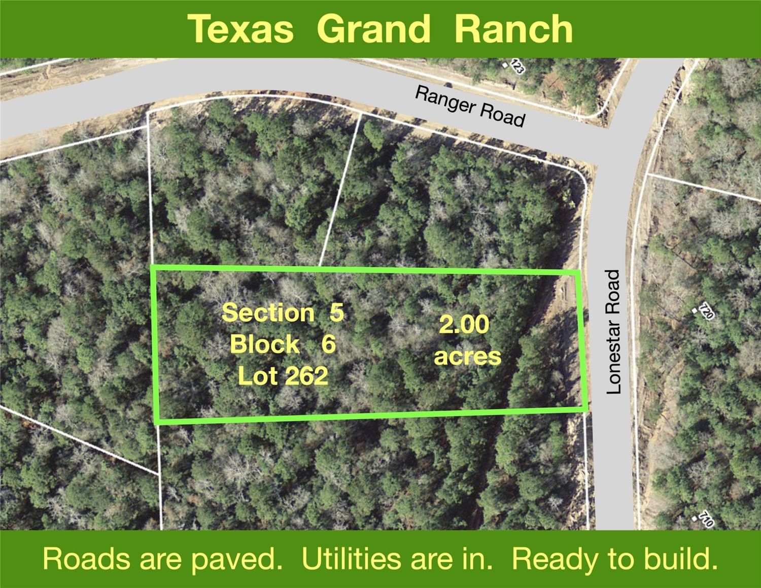 Real estate property located at 5-6-262 Lonestar, Walker, Texas Grand Ranch, Huntsville, TX, US