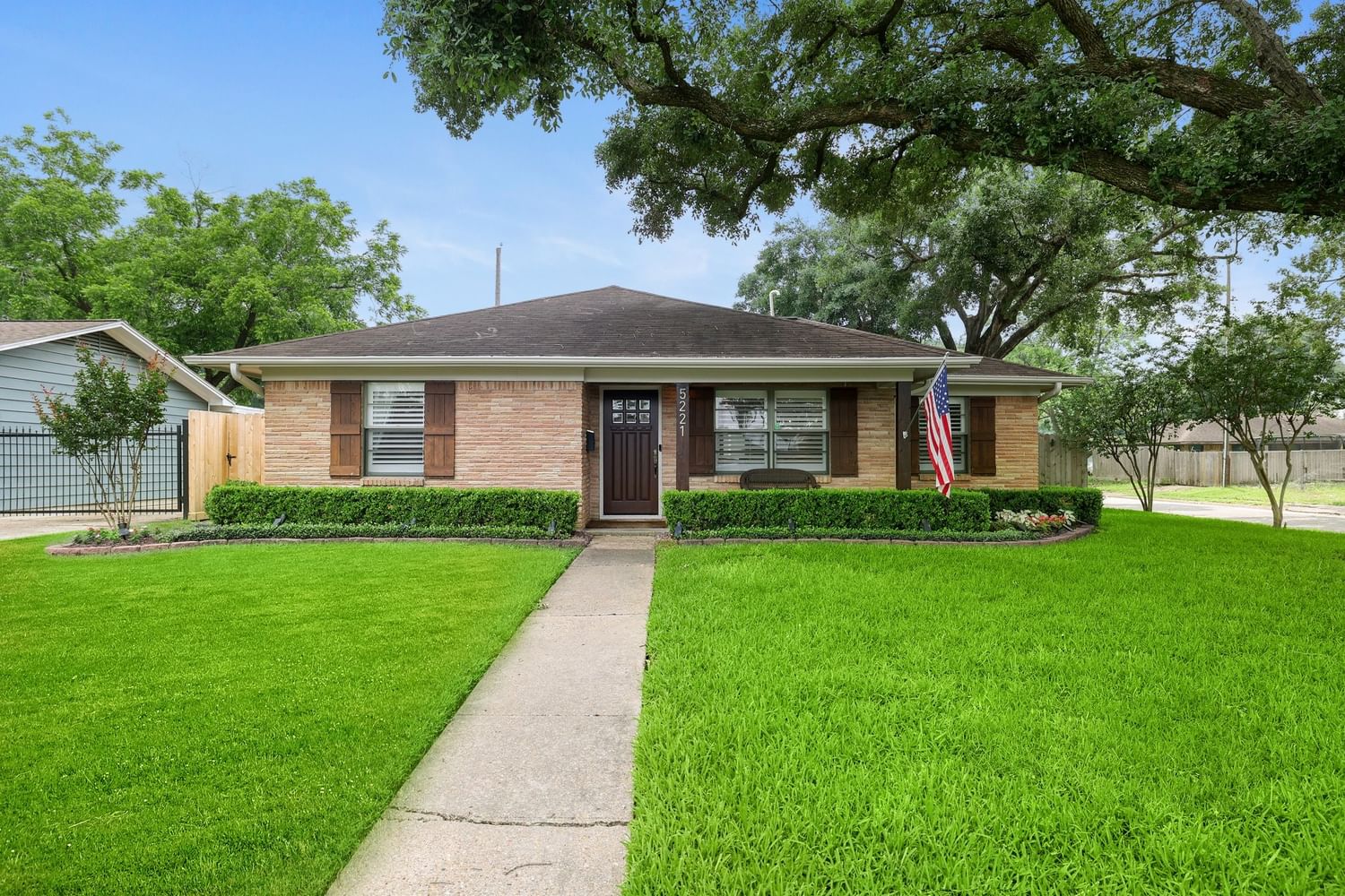 Real estate property located at 5221 De Lange, Harris, Oak Forest Sec 16, Houston, TX, US