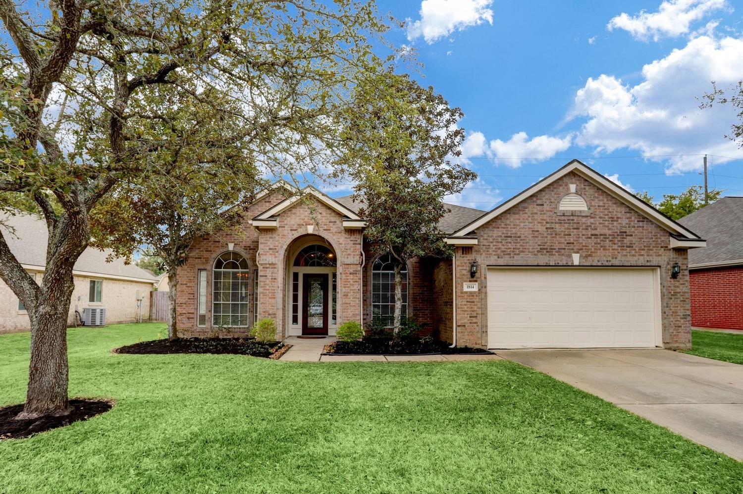Real estate property located at 1814 Brook Grove, Harris, Cornerstone Place Sec 01, Katy, TX, US