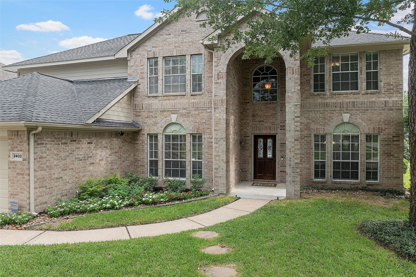 Real estate property located at 2402 Blue Shadow, Harris, Hannover Estates Sec 01, Spring, TX, US