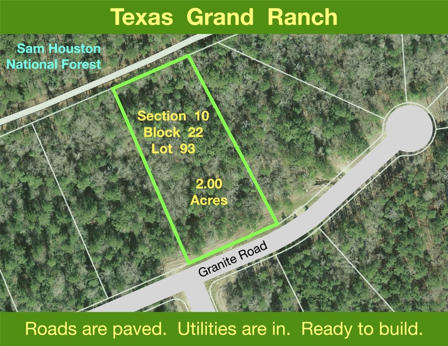 Real estate property located at 10-22-93 Granite, Walker, Huntsville, TX, US