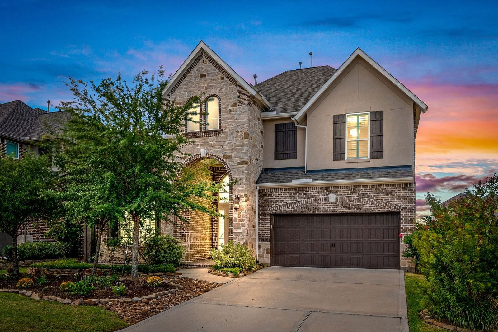 Real estate property located at 74 Botanical Vista, Harris, Woodlands Creekside Park West Se, Tomball, TX, US