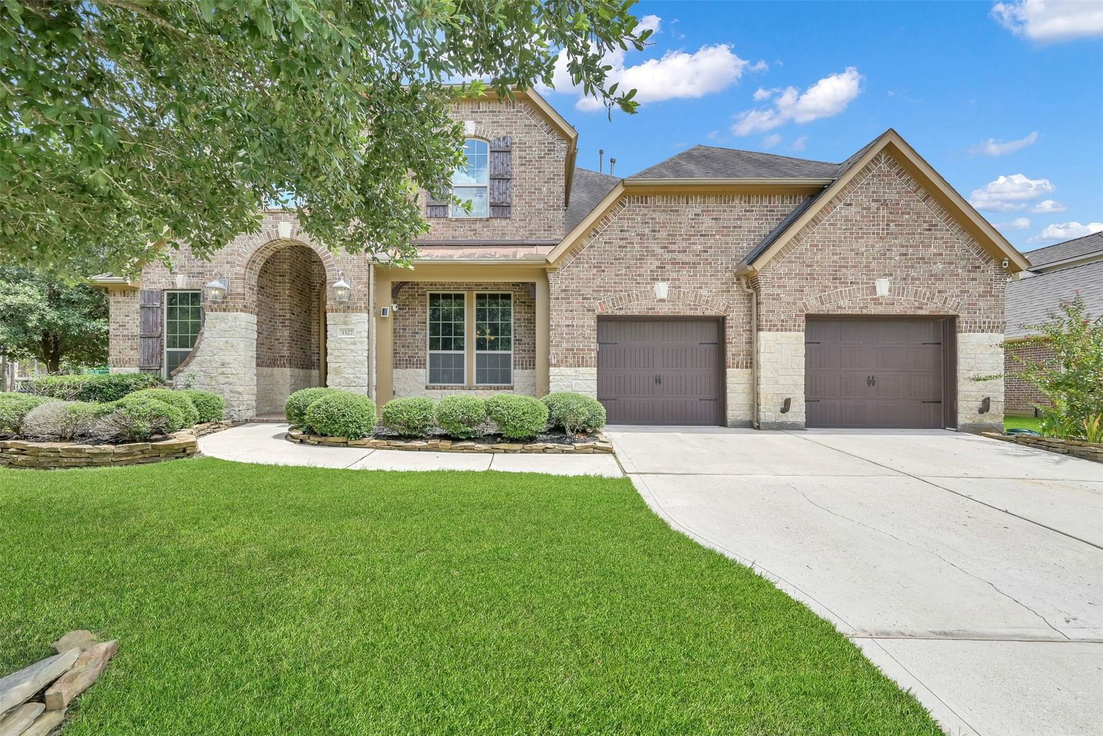 Real estate property located at 3322 Compass, Montgomery, Barton Woods 02, Conroe, TX, US