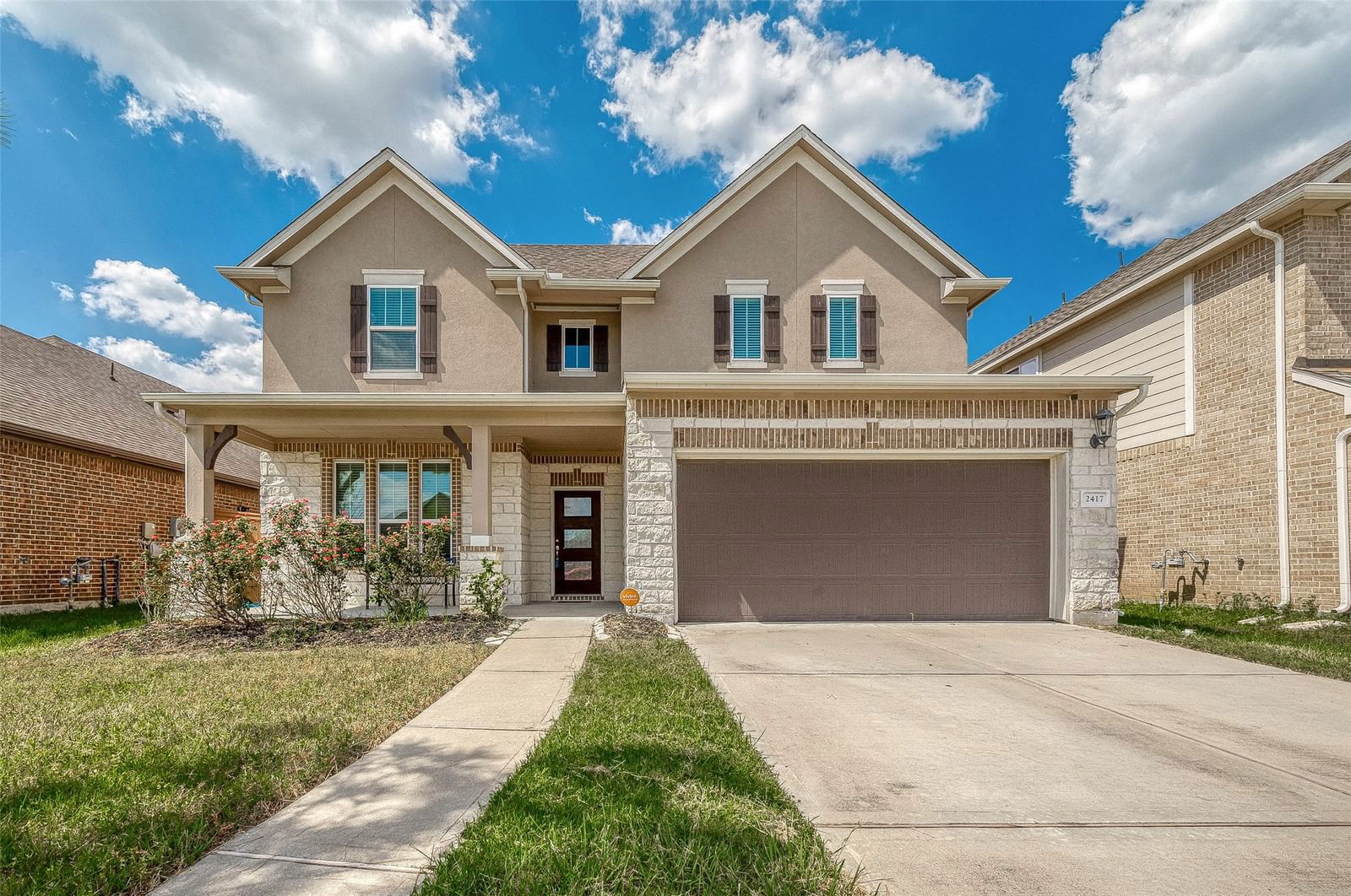 Real estate property located at 2417 Temple Crag, Brazoria, Sierra Vista Sec 4a, Rosharon, TX, US