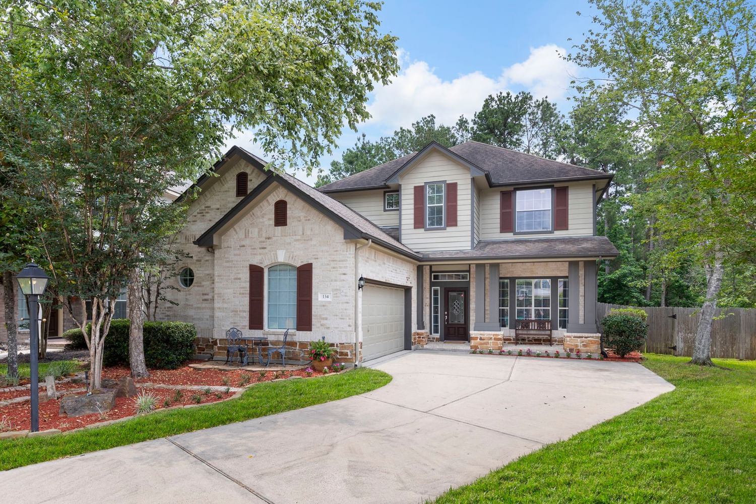 Real estate property located at 134 Zephyr Bend, Montgomery, Wdlnds Grogans Forest 04, The Woodlands, TX, US