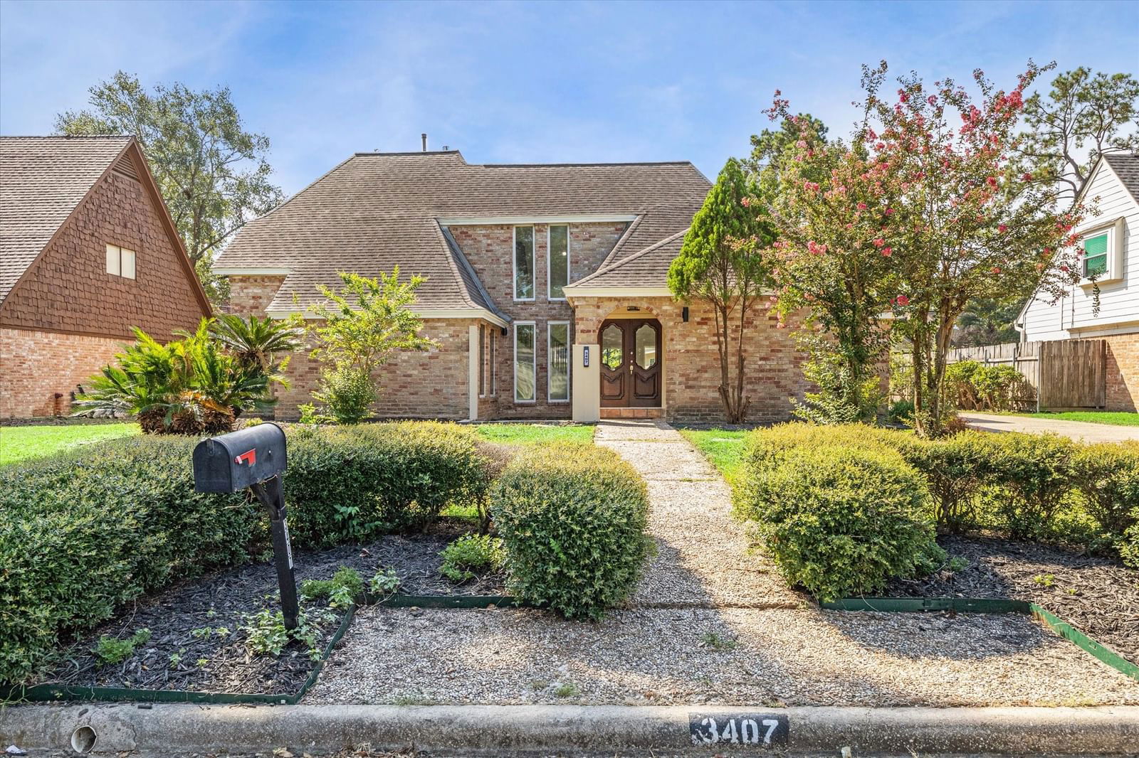 Real estate property located at 3407 Stoney Oak, Harris, Olde Oaks Sec 01, Houston, TX, US