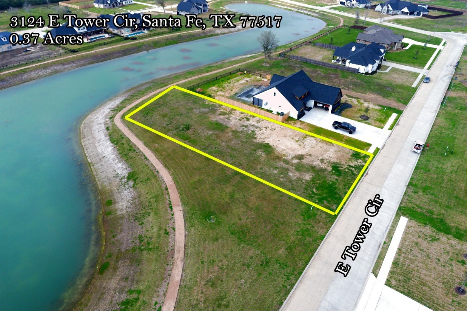 Real estate property located at 3124 Tower Circle, Galveston, Santa Fe, TX, US