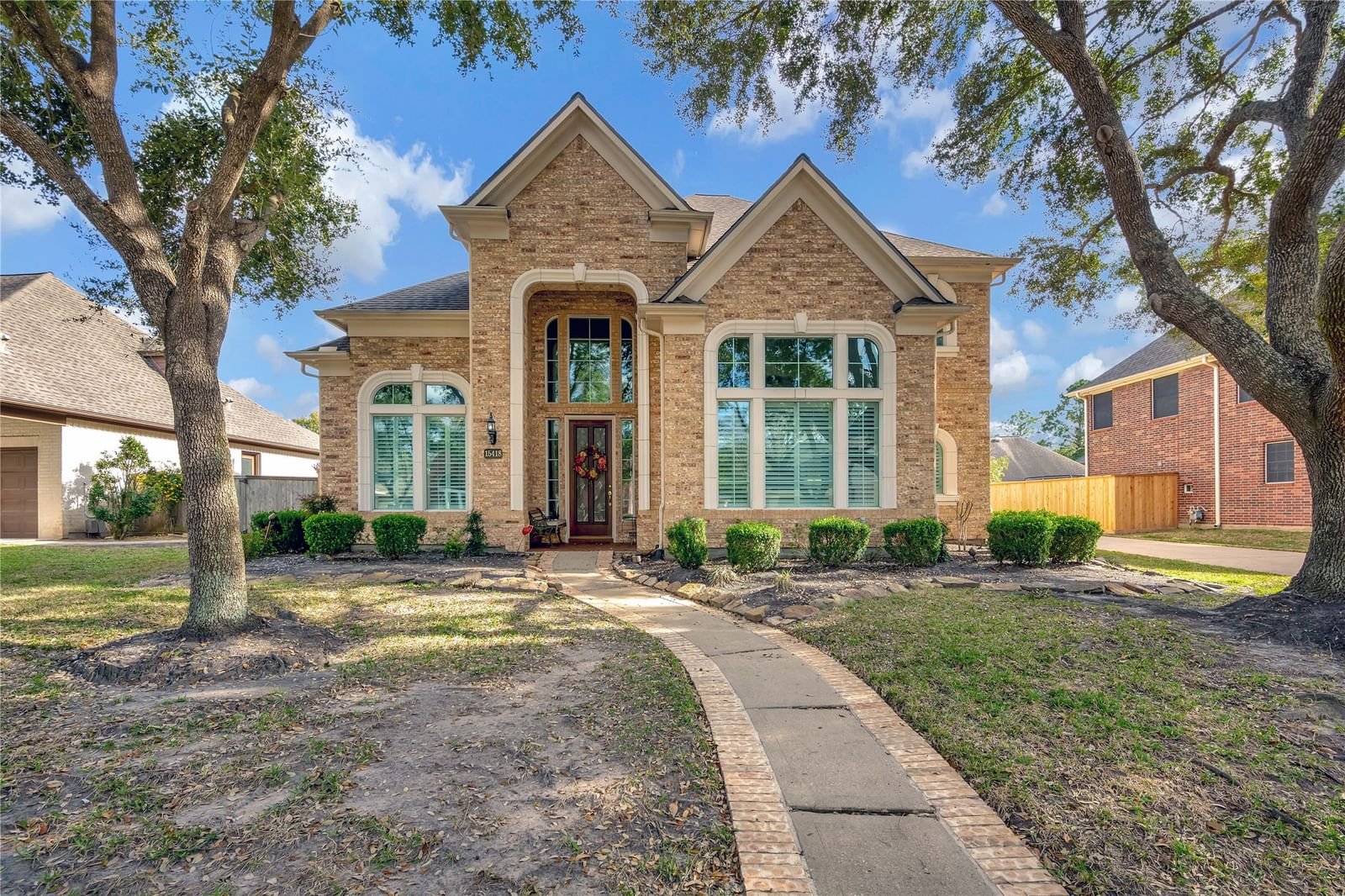 Real estate property located at 15418 Bay Green, Harris, Bay Oaks Sec 12, Houston, TX, US
