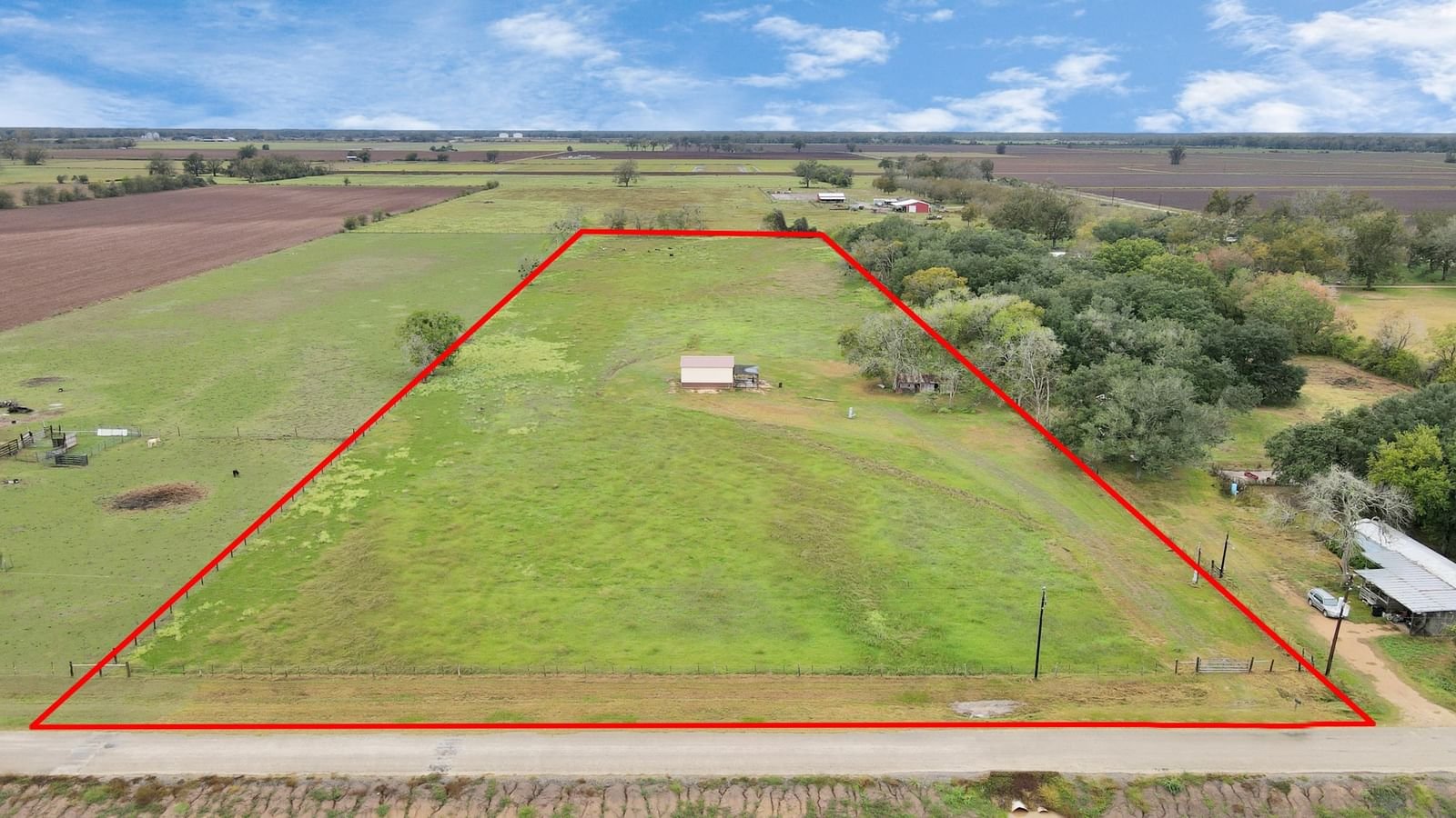 Real estate property located at 1691 County Road 107, Wharton, N/A, Boling, TX, US