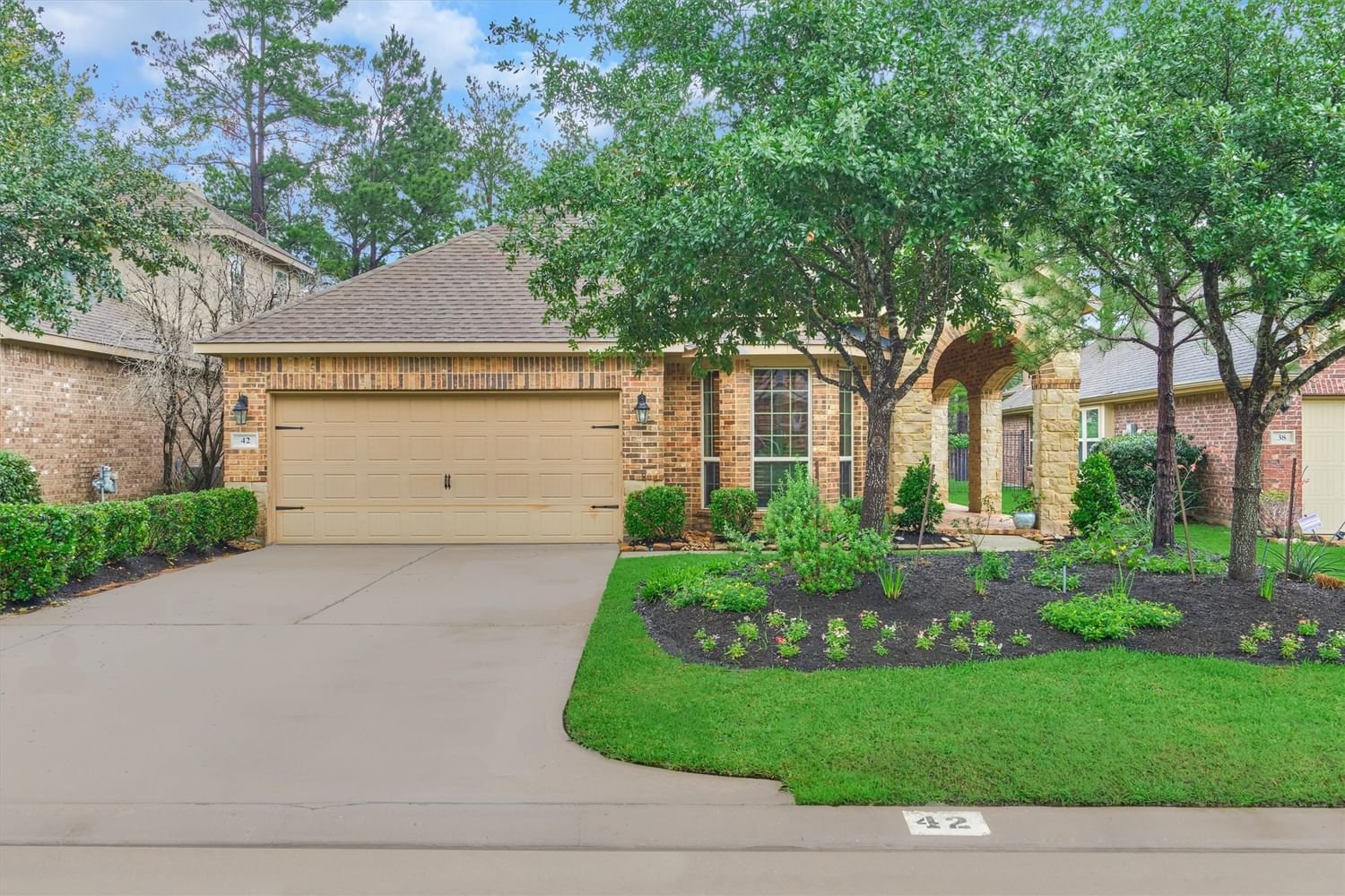 Real estate property located at 42 Tallgrass, Harris, The Woodlands Creekside Park, The Woodlands, TX, US
