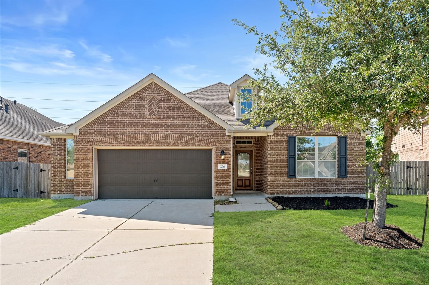 Real estate property located at 206 Lockridge Hill, Fort Bend, Bonbrook Plantation North, Rosenberg, TX, US