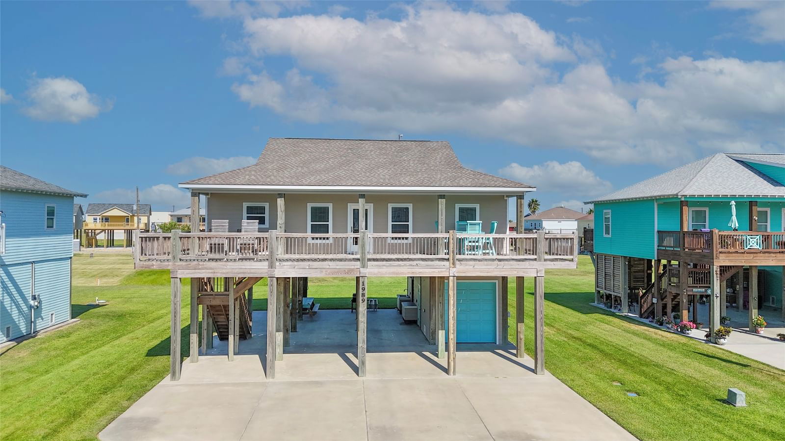 Real estate property located at 1989 Calypso, Galveston, Villas At Crystal Beach 2015, Crystal Beach, TX, US