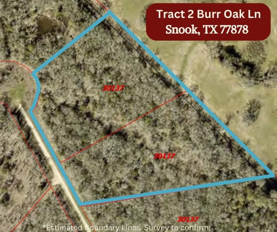 Real estate property located at Tract 2 Burr Oak Ln, Burleson, Other, Snook, TX, US