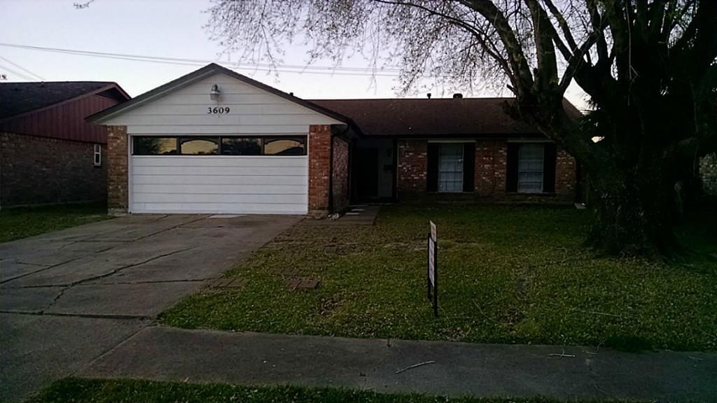 Real estate property located at 3609 Darling, Harris, Parkwood Sec 01, Pasadena, TX, US