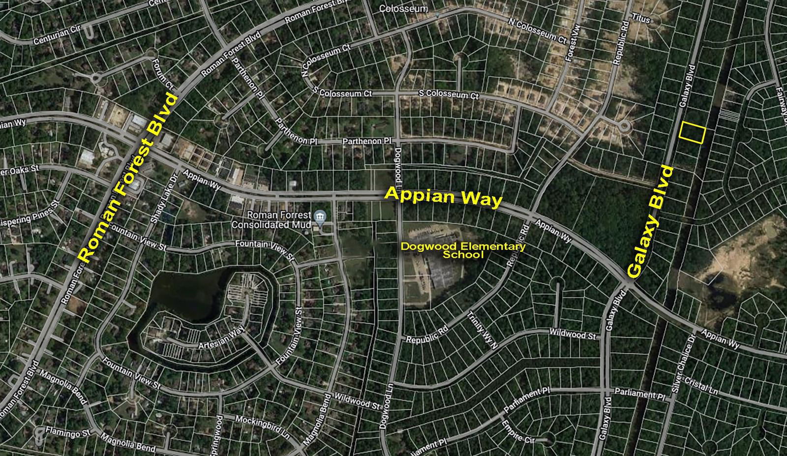 Real estate property located at Lot 1 Galaxy, Montgomery, Roman Forest 03, New Caney, TX, US