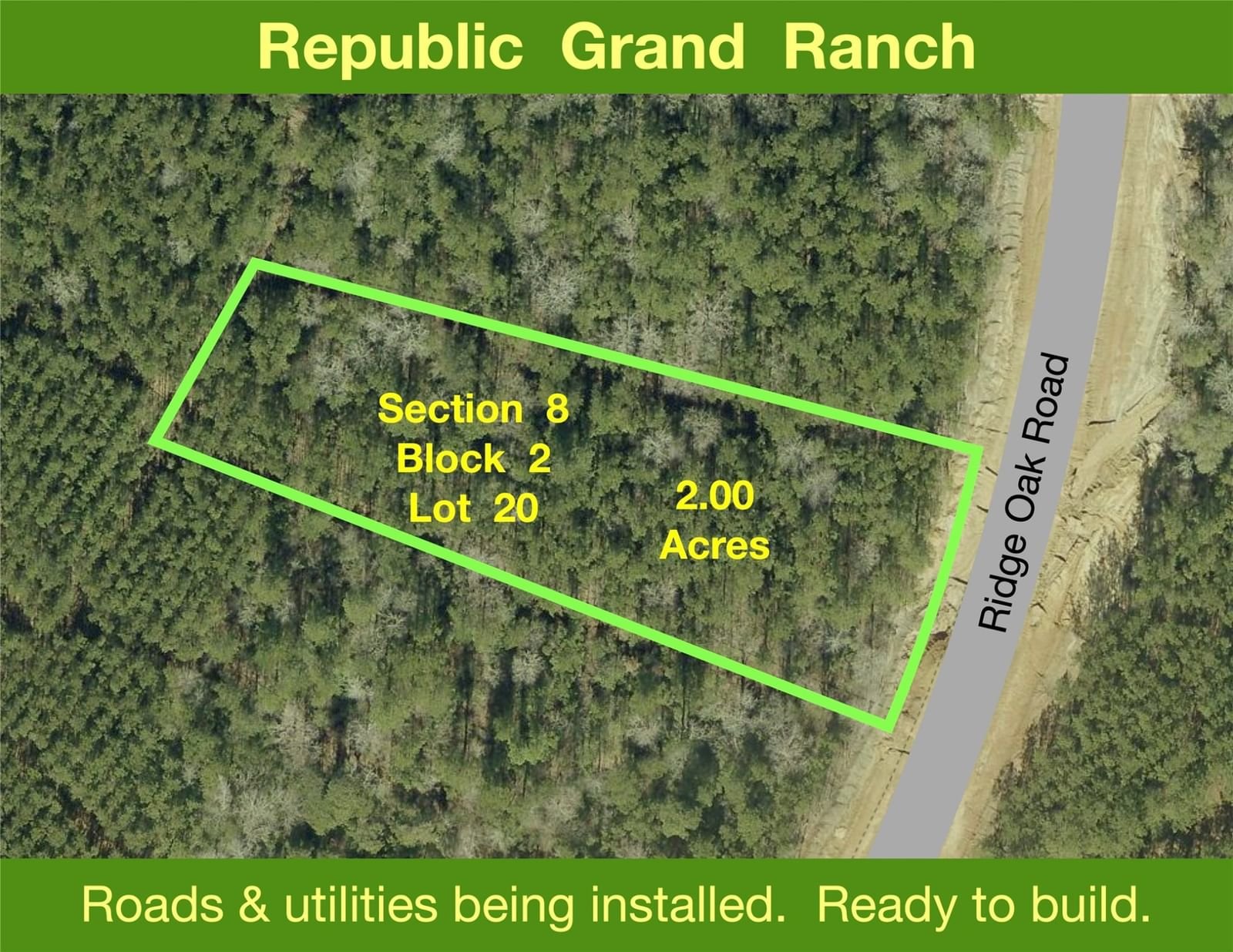 Real estate property located at 15884 Ridge Oak, Montgomery, Republic Grand Ranch, Willis, TX, US