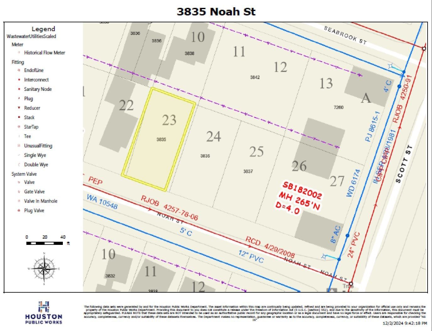 Real estate property located at 3835 Noah, Harris, South End Sunnyside U/R, Houston, TX, US