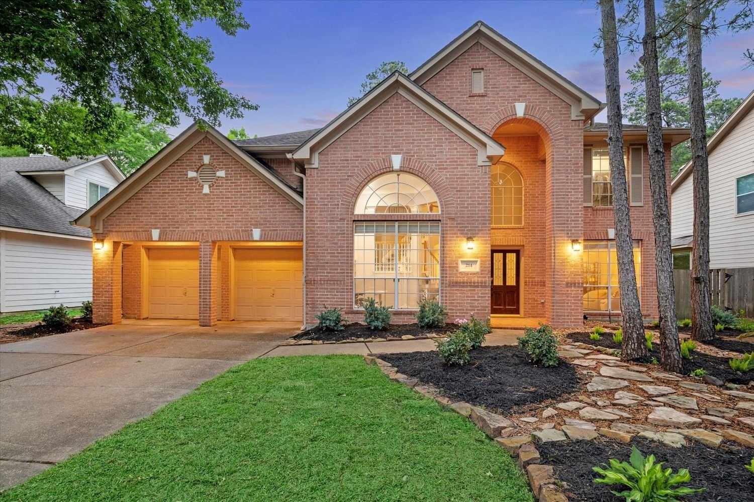 Real estate property located at 214 Bristol Bend, Montgomery, Wdlnds Village Alden Br, The Woodlands, TX, US