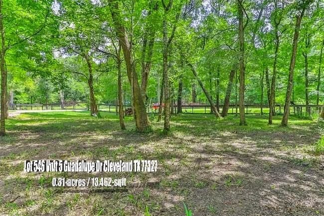 Real estate property located at Lot 546 Guadalupe, Liberty, Cypress Lakes, Cleveland, TX, US