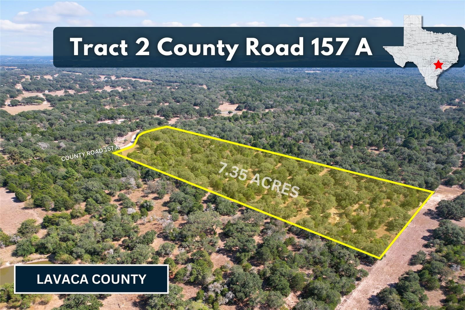 Real estate property located at Tract 2 County Road 157a, Lavaca, Vienna Woods Sec I, Hallettsville, TX, US