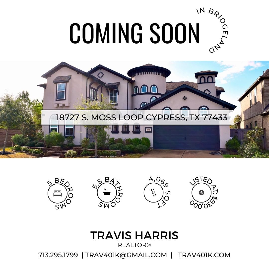 Real estate property located at 18727 Moss, Harris, Bridgeland Parkland Village Sec 6, Cypress, TX, US