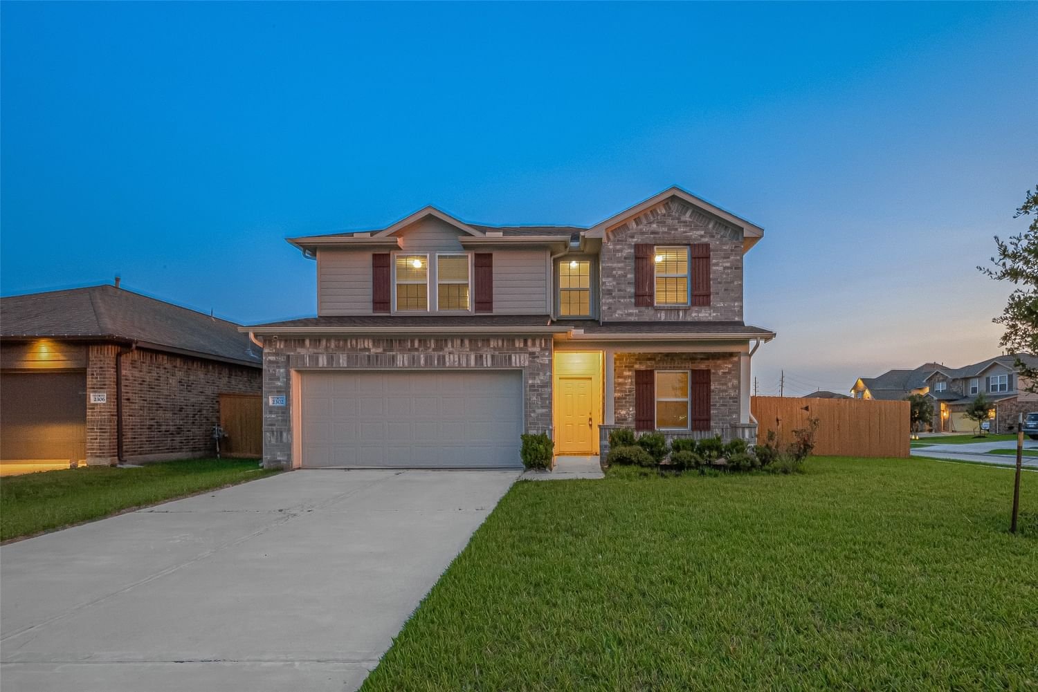 Real estate property located at 2302 Red Slate, Brazoria, Rosharon, TX, US