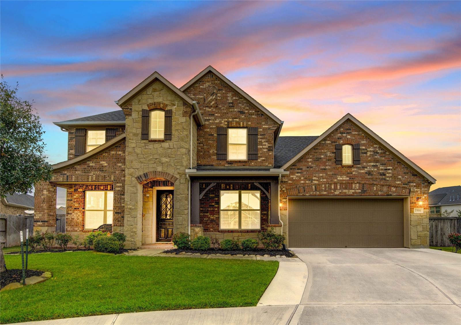 Real estate property located at 1906 Blossomcrown, Fort Bend, Young Ranch Sec 5, Katy, TX, US