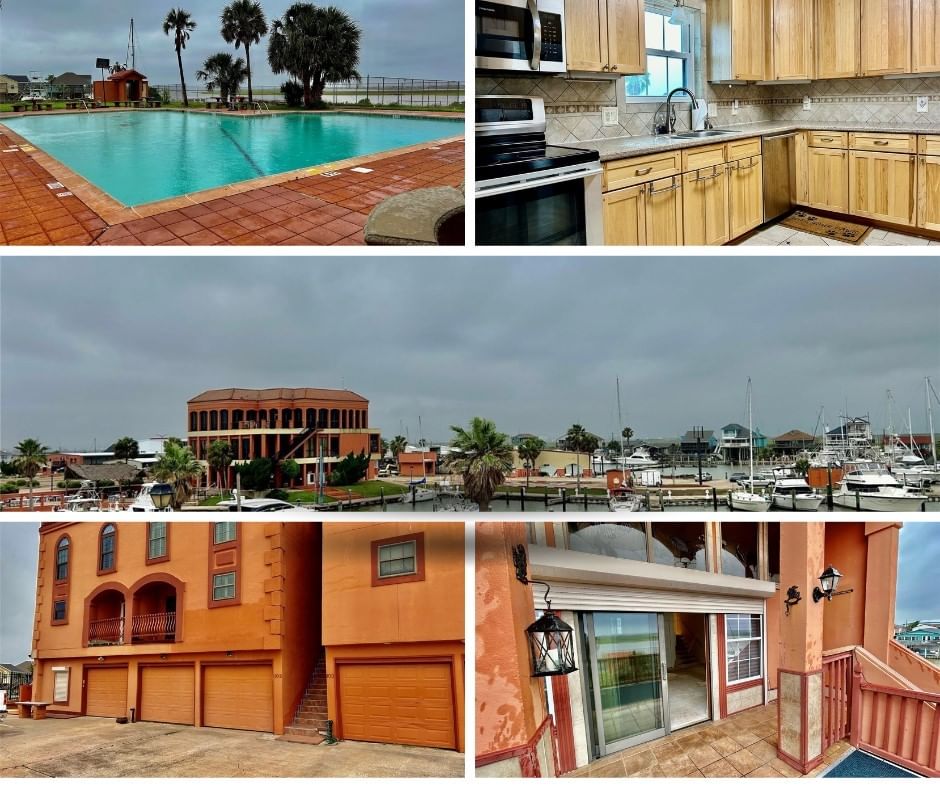 Real estate property located at 411 Sailfish Unit 101, Brazoria, Bridge Harbor Rep A0051 Di, Freeport, TX, US