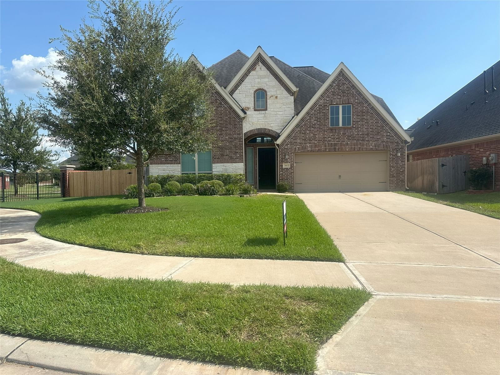 Real estate property located at 3411 Andover Trace, Fort Bend, Stonebrook At Riverstone Sec 2, Missouri City, TX, US