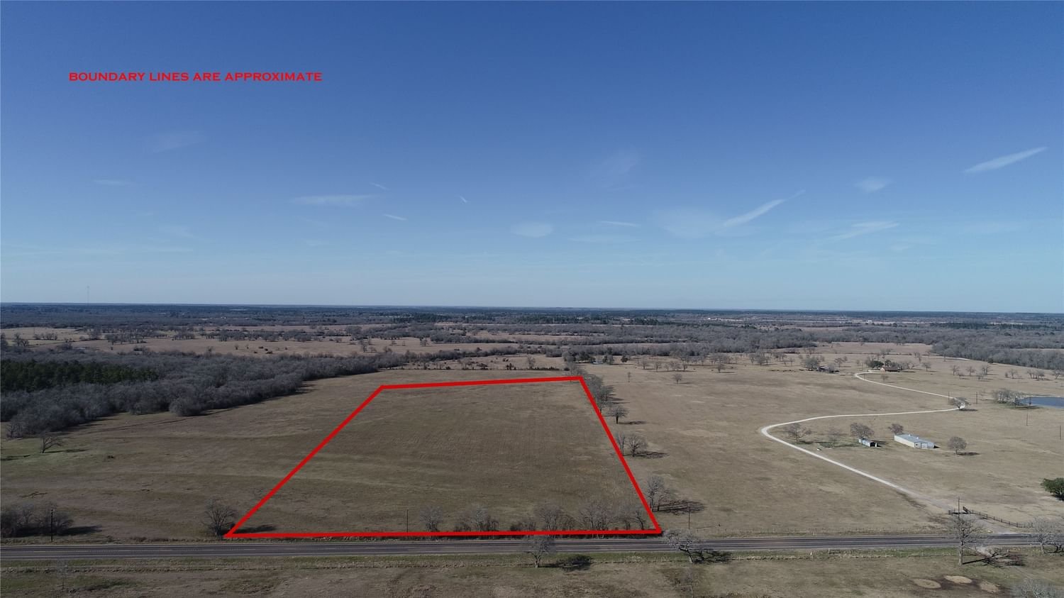 Real estate property located at 15 Acres Lot 14, Hwy 30, Grimes, Bedias, TX, US