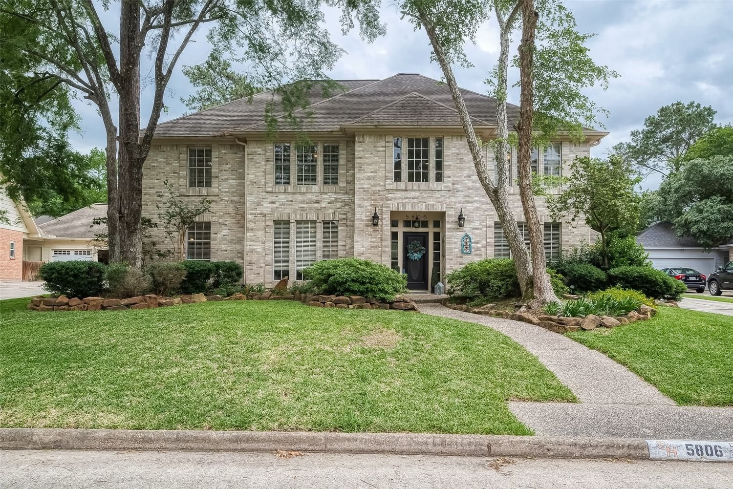 Real estate property located at 5806 Woodland Falls, Harris, Kings Point Village 03 R/P & A, Houston, TX, US