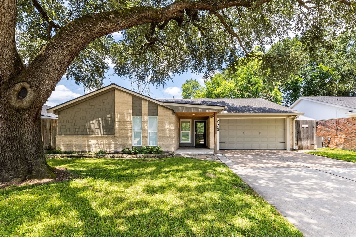 Real estate property located at 2543 Kevin Lane, Harris, Mac Gregor West, Houston, TX, US