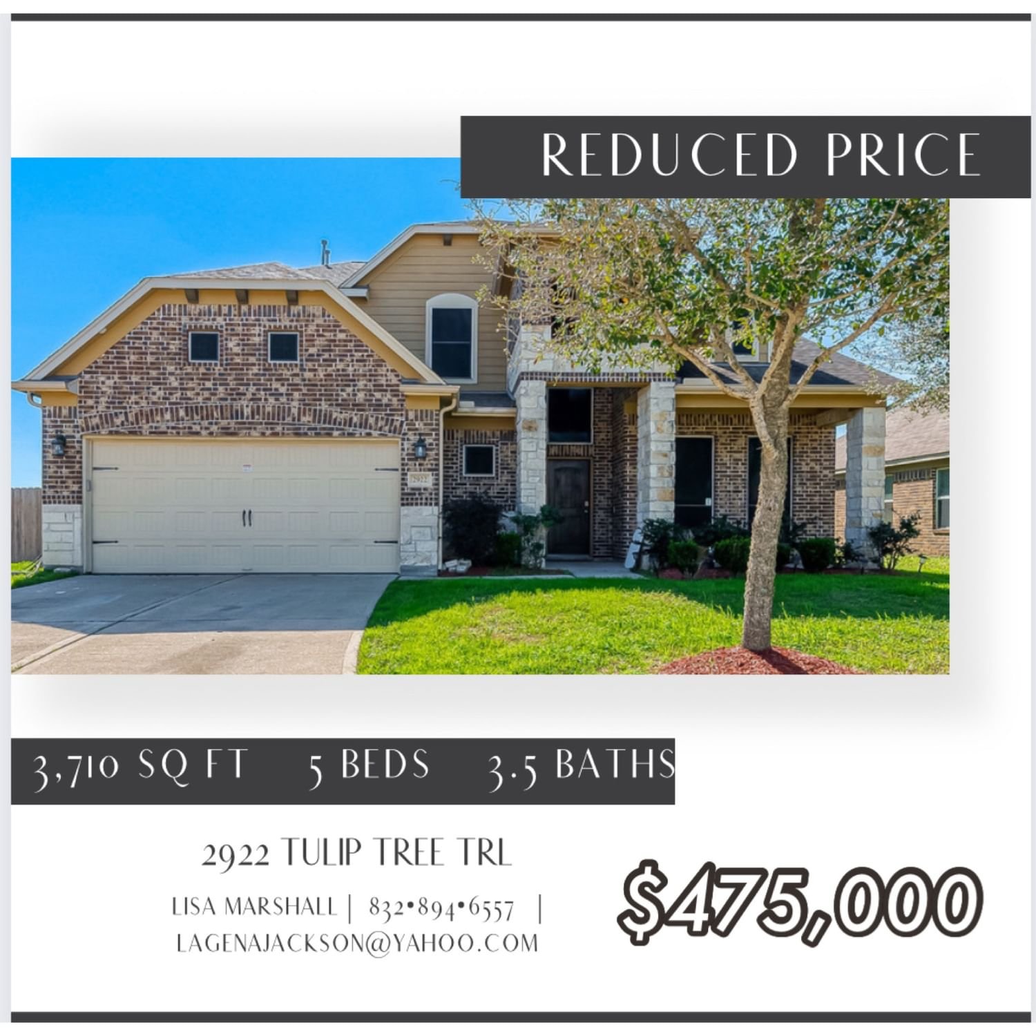 Real estate property located at 2922 Tulip Tree, Fort Bend, Fairpark Village Sec 5, Rosenberg, TX, US