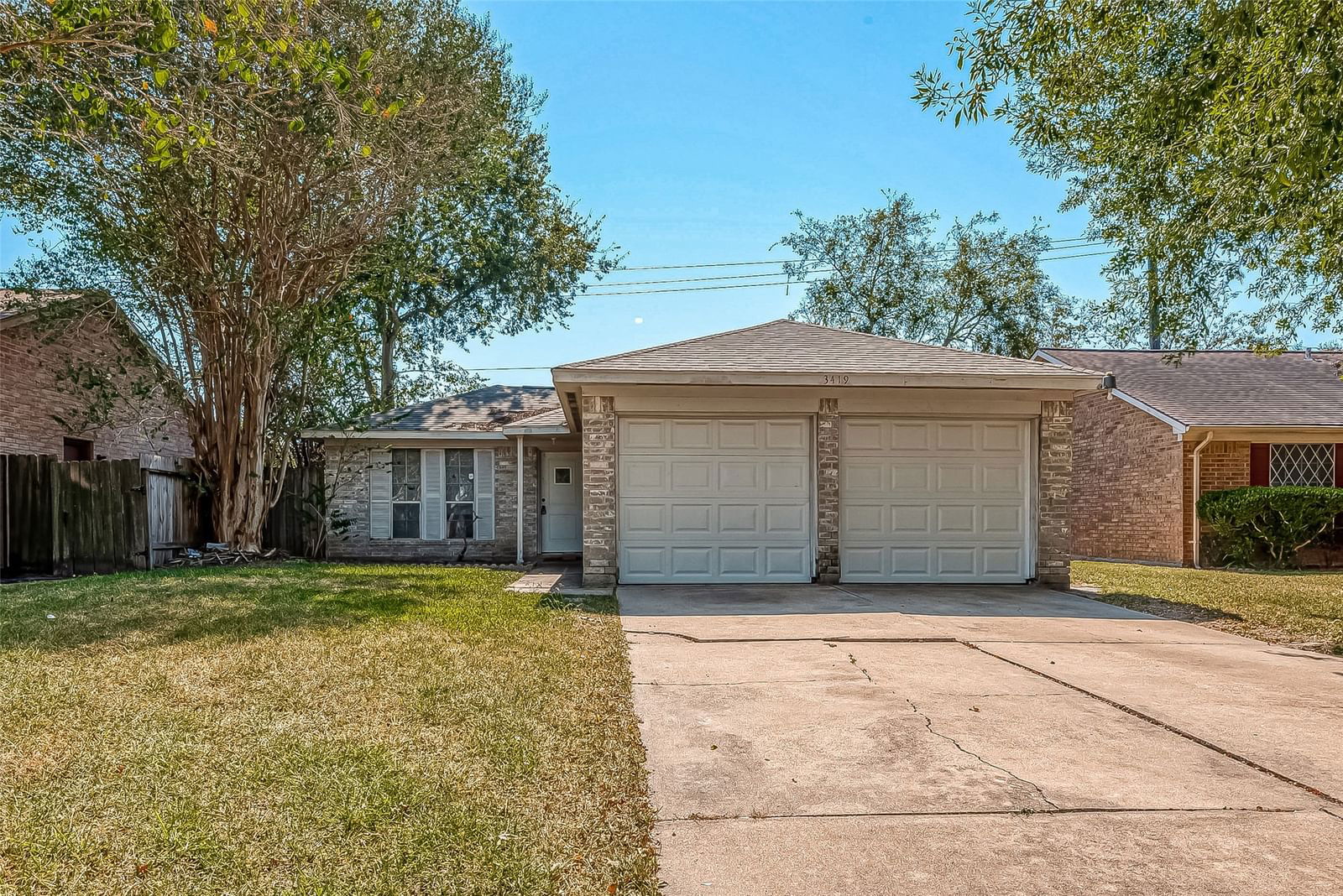 Real estate property located at 3419 Wuthering Heights, Harris, Glen Iris Sec 02 R/P, Houston, TX, US