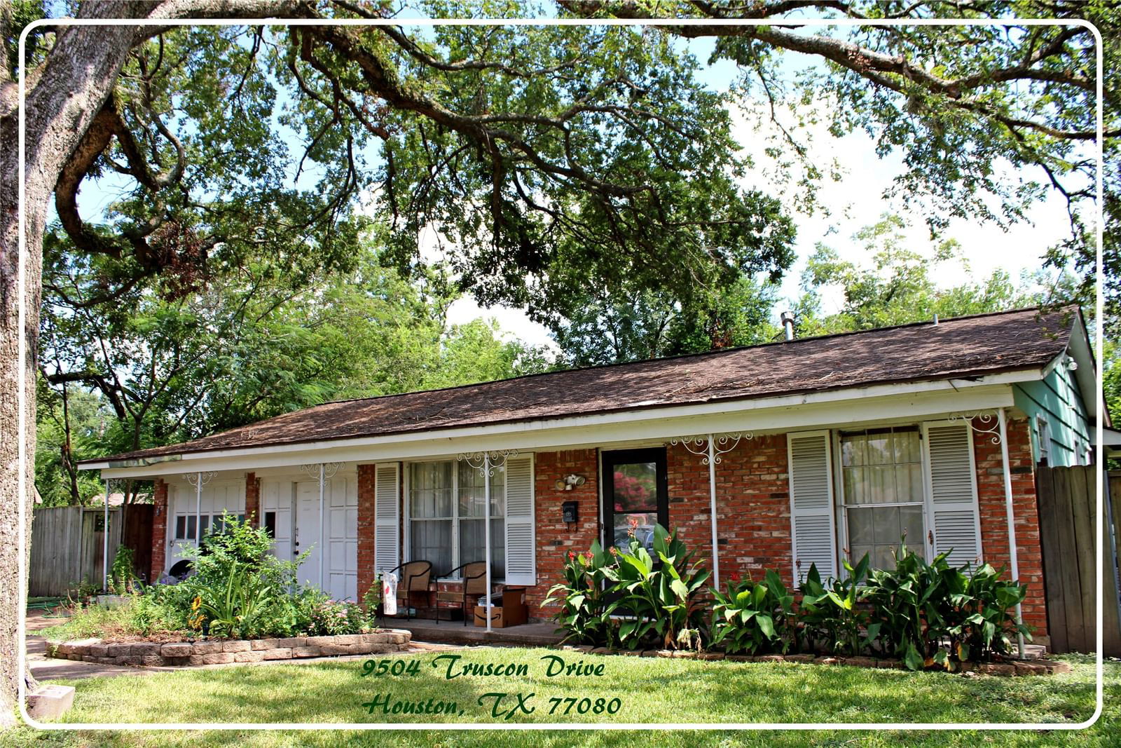 Real estate property located at 9504 Truscon, Harris, Campbell Woods, Houston, TX, US