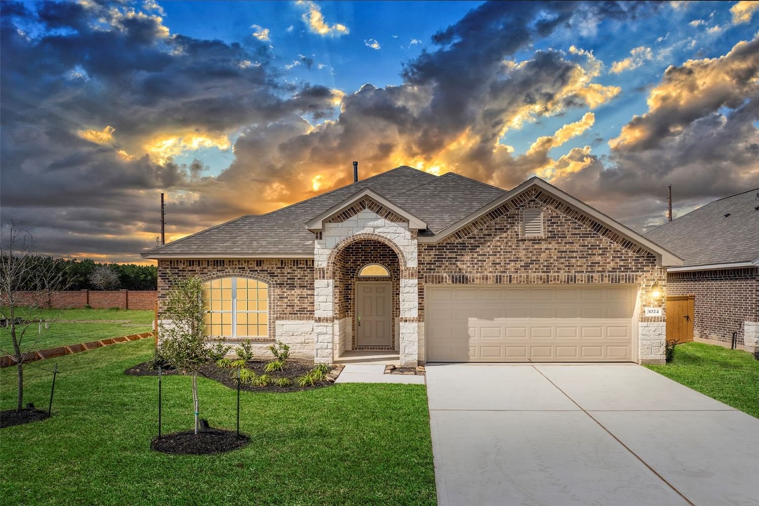 Real estate property located at 3024 Myrtle Sunset, Waller, Sunterra, Katy, TX, US